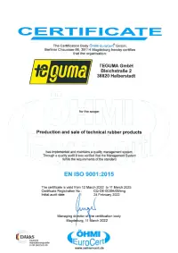 Teguma GmbH Zertifizierung