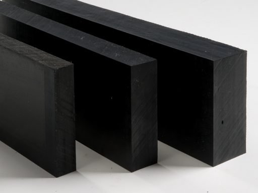 Rechteckige, massive Gummiklotzplatten