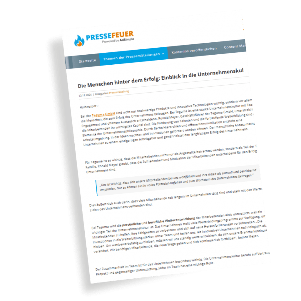 Teguma Gummiprodukte – industrielle Gummilösungen aus Halberstadt