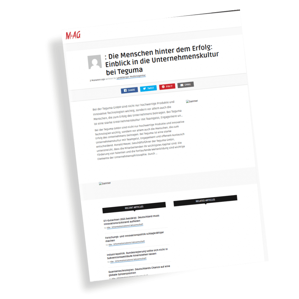 Hochwertige Gummiprodukte und Gummikomponenten – Teguma GmbH Halberstadt